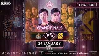 ENGLISH M2 Grand Finals  MLBB World Championship 2020  Singapore [upl. by Kashden]