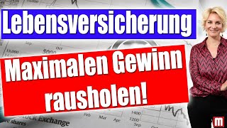 Finanztipp Lebensversicherung widerrufen  verkaufen  Mein Tipp für Euer Geld Einfach erklärt [upl. by Gnouhp501]