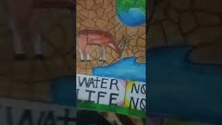 Save water save life chart subscribe like art [upl. by Janifer976]