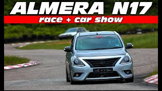 Nissan Almera N17 Modified  Setup Race amp Autoshow [upl. by Port]