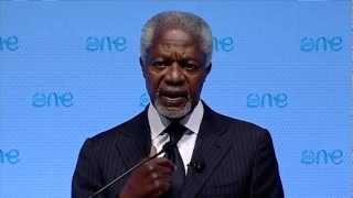 Kofi Annan at One Young World 2012 speech followed by QampA [upl. by Nibas]