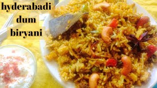 veg hyderabadi dum biryani recipe restaurant style  how to make hyderabadi biryani in hindi [upl. by Winthorpe616]