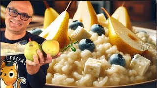 RISOTTO PERE E GORGONZOLA risotto al gorgonzola della Beatrice [upl. by Yoc]