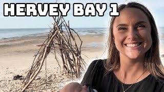 Australia 🇦🇺 Unforgettable Family Adventure at Hervey Bay Building Teepees amp Beach Bliss 🌊 [upl. by Jennie807]