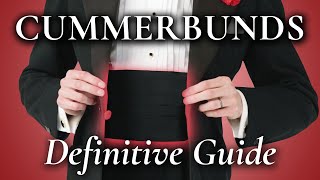 Cummerbunds The Definitive Guide to Tuxedo Waist Sashes [upl. by Llenaj947]