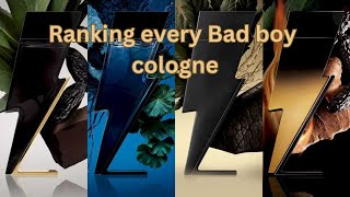 Ranking the entire BadBoy Fragrance line by Carolina Herrera [upl. by Gilud951]