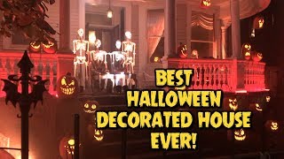 The BEST Halloween Decorated House EVER  Ghost Manor in New Orleans [upl. by Pacheco]