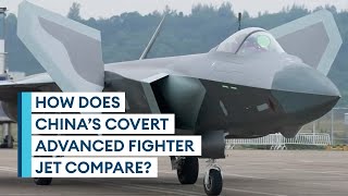 J20 Comparing Chinas secretive fighter jet to the F22 amp F35 [upl. by Alfonse]