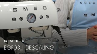 How to Descale your Machine  Smeg EGF03 [upl. by Vassily823]