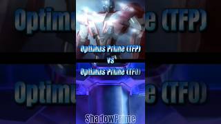 Optimus Prime TFP vs Optimus Prime TFOedittransformers [upl. by Assirehc]