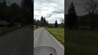 SLOvenian Roads To Gorenja Vas With BMW 1200 RT motorcycletrip slovenia [upl. by Rrats]