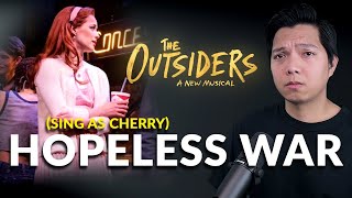 Hopeless War Ponyboy Part Only  Karaoke  The Outsiders [upl. by Anrahc]