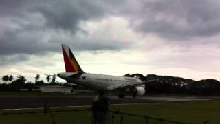 Philippine Airlines A319 Taking Off [upl. by Maryjane]