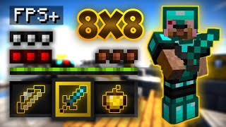 Dark Pixels 8x  PVP Pack Release FPS Boost for 189 amp MCPE  Showcase  Gameplay UHC Duels [upl. by Swinton580]