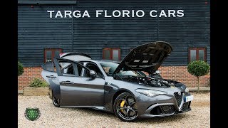 Alfa Romeo Giulia 29 V6 BiTurbo Quadrifoglio Automatic in Vesuvio Grey [upl. by Saxet217]