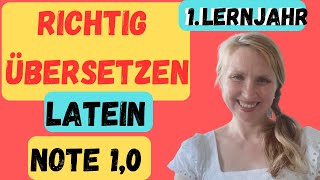 Übersetzung Latein 1 Lernjahr [upl. by Donal22]