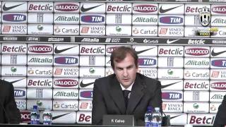 La prima conferenza stampa allo Juventus Stadium  The first press conference at Juventus Stadium [upl. by Notnil]