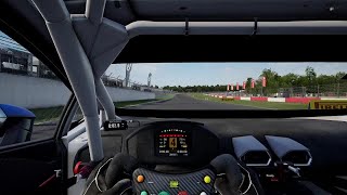 ACC Donington Park Lamborghini Huracan ST Evo2 2021 Dry Track Guide Hotlap  Telemetry [upl. by Hike]