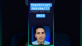 TypeScript Gotcha Omit typescript typescripttutorial coding programming [upl. by Alohcin275]