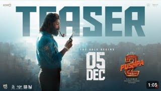 Pushpa 2 The Rule Teaser  Allu Arjun  Sukumar  Rashmika Mandanna  Fahadh Faasil  full Movie HD [upl. by Neneek]