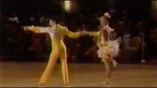 Corky Ballas amp Patria Lockie 1983 US Ballroom Dance Grand Championships ProAm [upl. by Aihtnic]