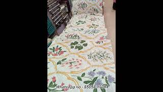 Bed cover with pillow cover [upl. by Latin]