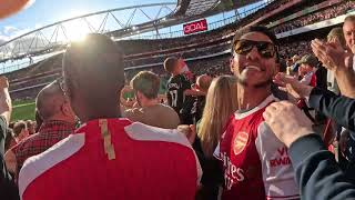 LIMBS HUGE Last minute winning goal for Arsenal 28092024 LEANDRO TROSSARD arsenal gopro [upl. by Ire358]