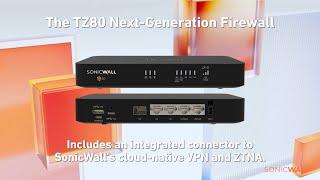 The SonicWall TZ80 SOHO Appliance is So Much More than just a Firewall [upl. by Ferrick]