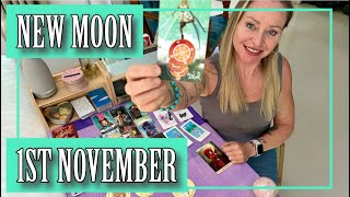 🔮Allow yourself that change🔮New Moon Tarot🔮1st November 2024 [upl. by Yruj]