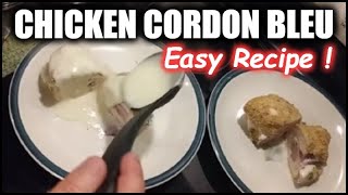 Chicken Cordon Bleu Recipe [upl. by Mccully391]