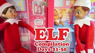 30 Days of Elf on the Shelf Compilation Days 2130 Bonus Clips [upl. by Onra]