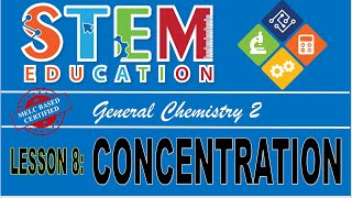 WAYS OF EXPRESSING CONCENTRATIONS IN SOLUTION  StepbyStep Computation [upl. by Arondel]