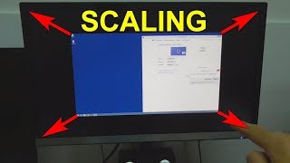 Why the Desktop is not fullscreen at certain resolutions Scaling Nvidia [upl. by Ostler]