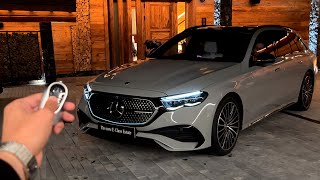 2024 Mercedes E Class AMG Estate  NIGHT Review Interior Exterior Sound [upl. by Weiner]