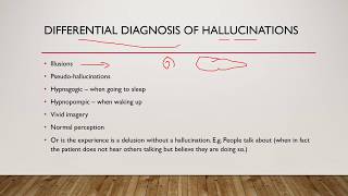 What are Pseudo Hallucinations and how to differentiate [upl. by Aja27]