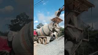 Excavator beko truk molen concrete mixer excavator [upl. by Ttergram339]