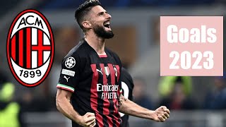 Olivier Giroud  All 2023 goals [upl. by Crandell]