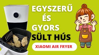 Sült hús legegyszerűbb és leggyorsabb módon Air Fryerrel recept a videóban [upl. by Xantha]