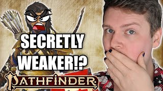 Pathfinder 2e Remaster SECRETLY NERFED THE FIGHTER [upl. by Hogue]