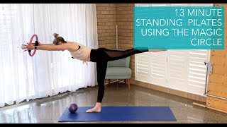 Flair Pilates amp Fitness  13 minute standing Pilates with the magic circle [upl. by Most90]