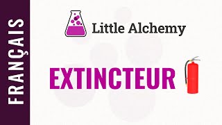 Comment faire un EXTINCTEUR dans Little Alchemy [upl. by Nerine]