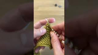 German short rows knitting [upl. by Sasha]