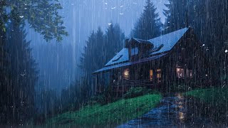 Perfect Rain Sounds For Sleeping And Relaxing  Rain And Thunder Sounds For Deep Sleep Study Relax [upl. by Hcib]