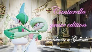 MMD Gardevoir x gallade  cantarella grace edition [upl. by Quin241]