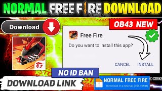 HOW TO DOWNLOAD FREE FIRE  FREE FIRE KAISE DOWNLOAD KAREN  NORMAL FREE FIRE DOWNLOAD LINK [upl. by Lali]