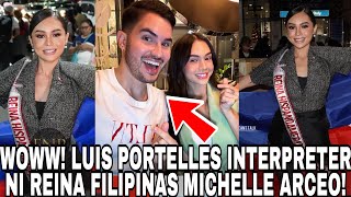 OMG INTERPRETER NI REINA FILIPINAS SI MICHELLE ARCEO SA REINA HISPANOAMERICANA 2024 [upl. by Ahterod]