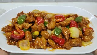 RESEP AYAM SAUS ASAM MANIS [upl. by Roche]