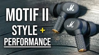 Unique Style amp Performance  Marshall Motif II ANC Earbuds Review [upl. by Bovill999]