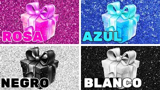 ELIGE 1 REGALO DE 4 👑 CHOOSE YOUR GIFT 4 🎁 4 CAJAS DE REGALOS 🏆 ELIGE TU REGALO 4  Reto al Cerebro [upl. by Tally]