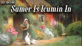 Sumer Is Icumin In  Old English Summer Folk Song  Anglo Saxon Song  English Medieval Song [upl. by Enelrahc255]